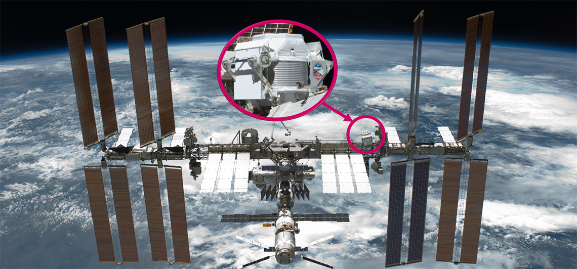 AMS on ISS